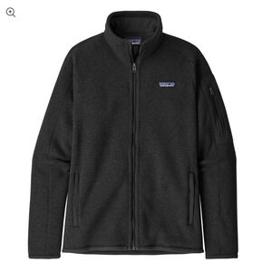 Patagonia Women's Large Charcoal Grey Zip-Up Fleece Jacket